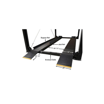 Atlas Garage PRO7000ST 7,000 lb Super Tall Four-Post Car Storage Lift