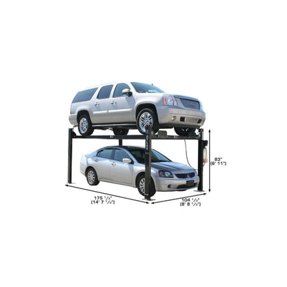 Atlas Garage PRO8000 8,000 lb Portable Four-Post Car Lift