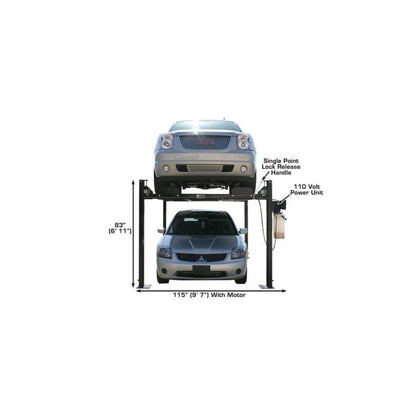 Atlas Garage PRO8000 8,000 lb Portable Four-Post Car Lift