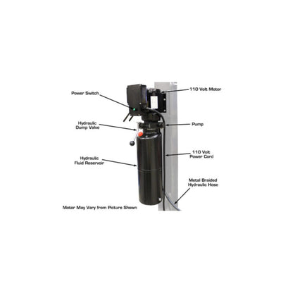 Atlas Garage PRO8000 8,000 lb Portable Four-Post Car Lift