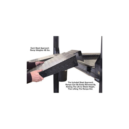 Atlas Garage PRO8000 8,000 lb Portable Four-Post Car Lift