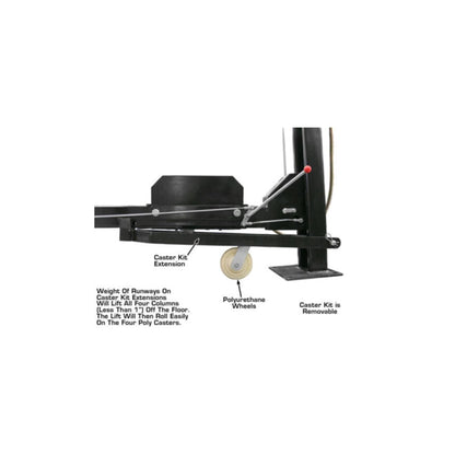 Atlas Garage PRO8000 8,000 lb Portable Four-Post Car Lift