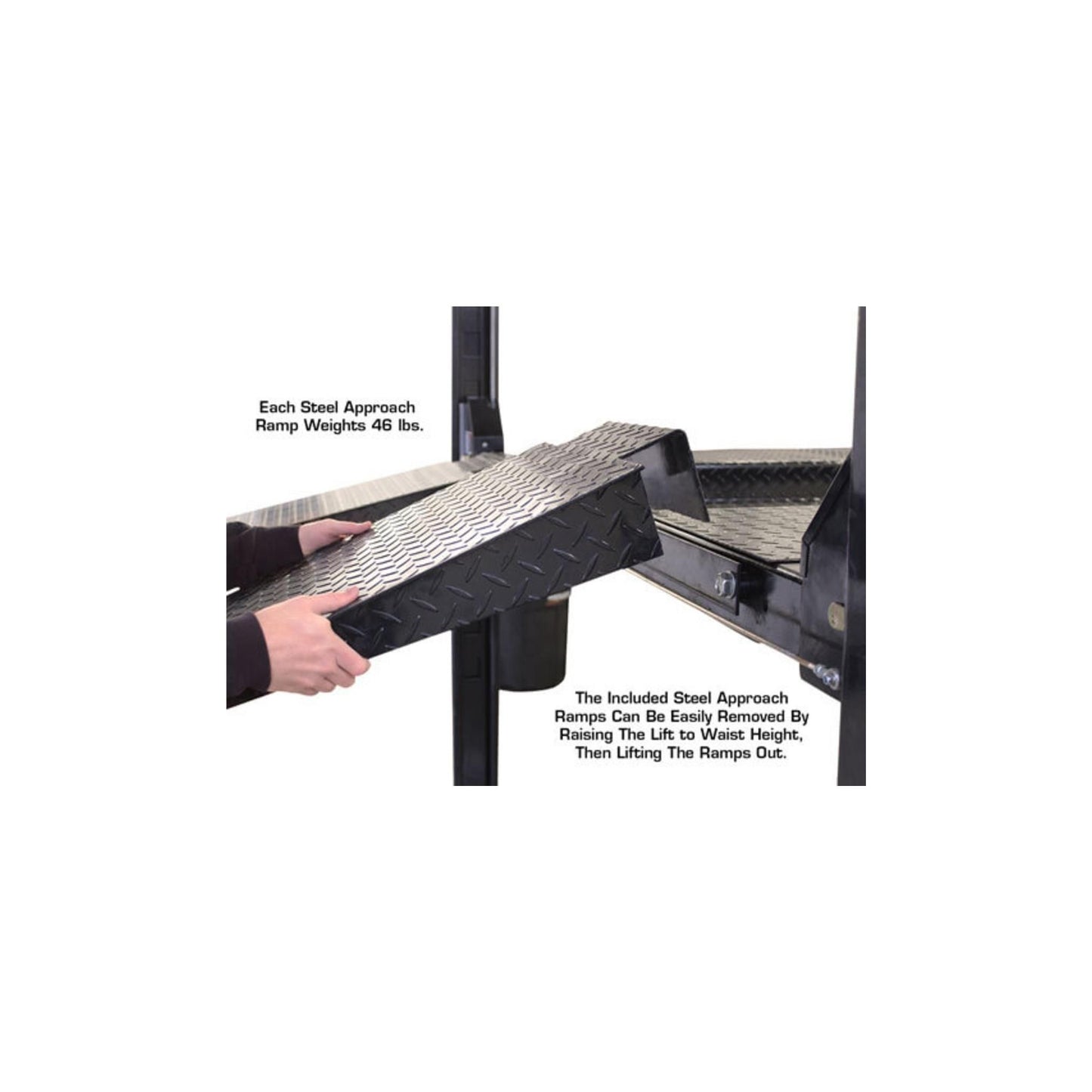 Atlas Garage PRO8000EXT 8,000 lb Extra Tall Portable Four-Post Car Lift