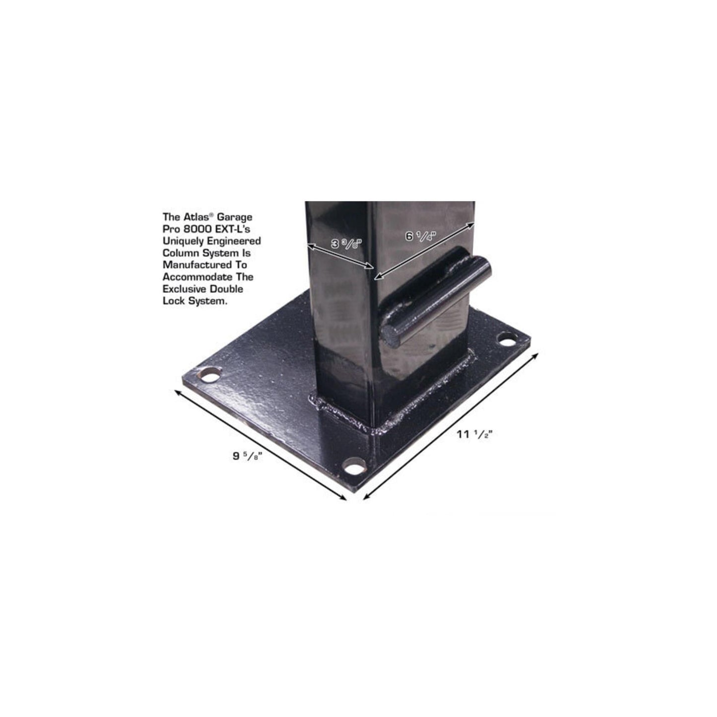 Atlas Garage PRO8000EXT-L 8,000 lb Extra Tall & Extra Long Portable Four-Post Car Lift