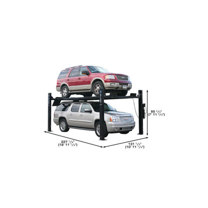Atlas Garage PRO9000 9,000 lb Heavy-Duty Portable Four-Post Car Lift