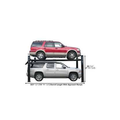 Atlas Garage PRO9000 9,000 lb Heavy-Duty Portable Four-Post Car Lift