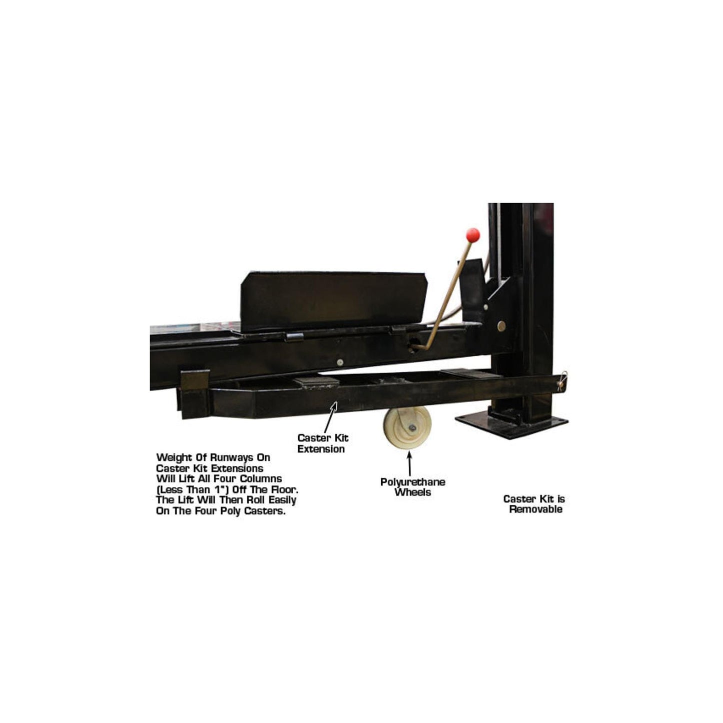 Atlas Garage PRO9000 9,000 lb Heavy-Duty Portable Four-Post Car Lift