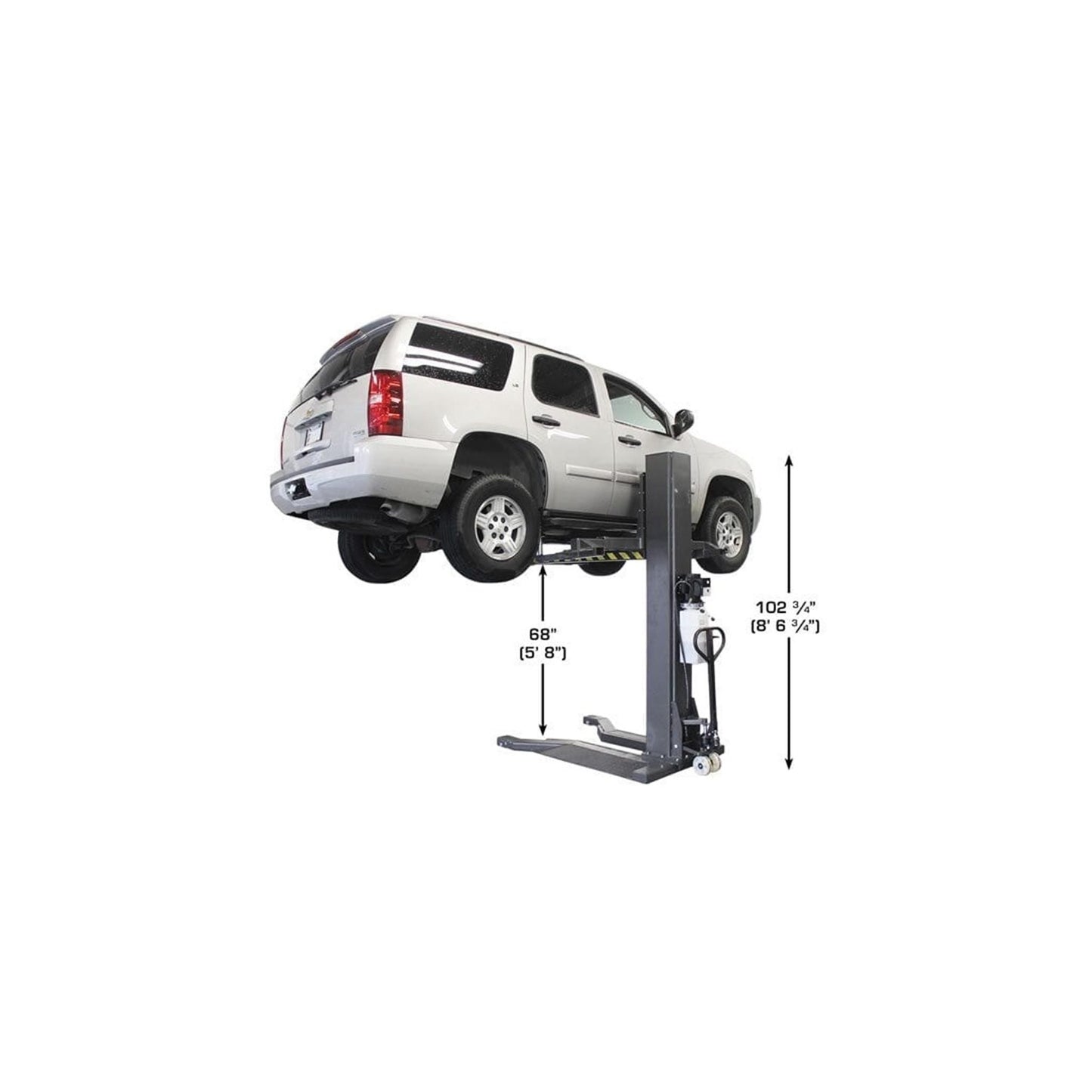 Atlas PSP-6000 6,000 lb Portable Single Post Vehicle Lift