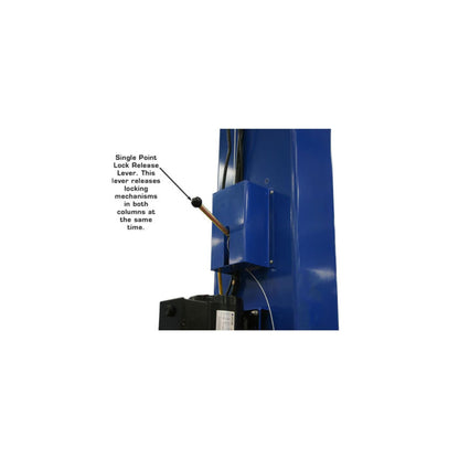 Atlas XH-PV10PX 10,000 lb Commercial Overhead Two-Post Car Lift