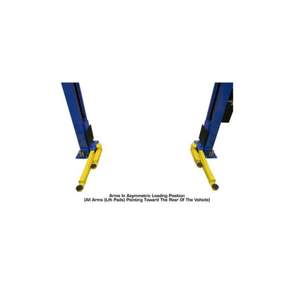 Atlas XH-PV10PX 10,000 lb Commercial Overhead Two-Post Car Lift