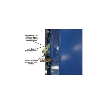 Atlas ATEXH-PV12PX 12,000 lb Extra Tall Commercial Two-Post Car Lift