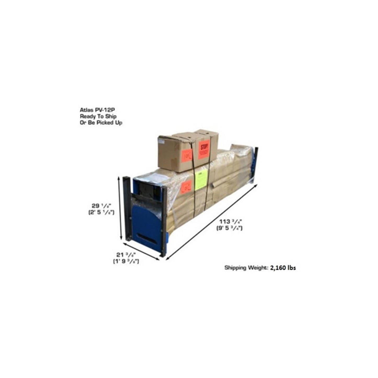 Atlas ATEXH-PV12PX 12,000 lb Extra Tall Commercial Two-Post Car Lift
