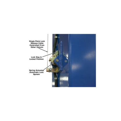 Atlas XH-PV15PX 15,000 lb Heavy-Duty Commercial Two-Post Car Lift