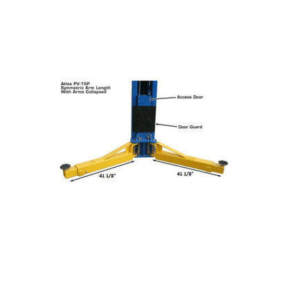 Atlas XH-PV15PX 15,000 lb Heavy-Duty Commercial Two-Post Car Lift