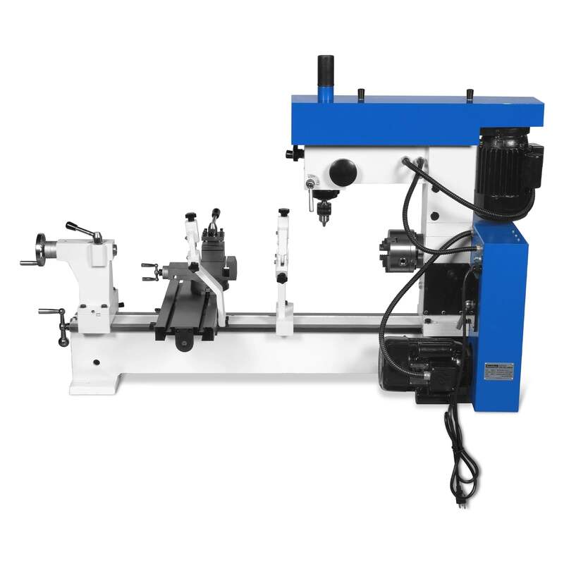 MechMaxx 500105 16" x 32" Combo Lathe Mill Drill – 1HP Multi-Function Metalworking Machine