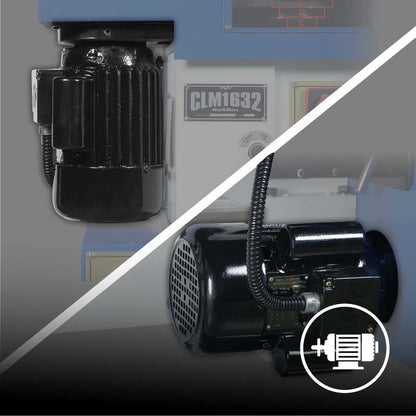 MechMaxx 500105 16" x 32" Combo Lathe Mill Drill – 1HP Multi-Function Metalworking Machine