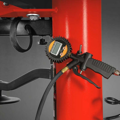 MechMaxx 200027 Swing Arm Tire Changer with Assist Arm & Bead Blaster – 10–24" Rim Capacity
