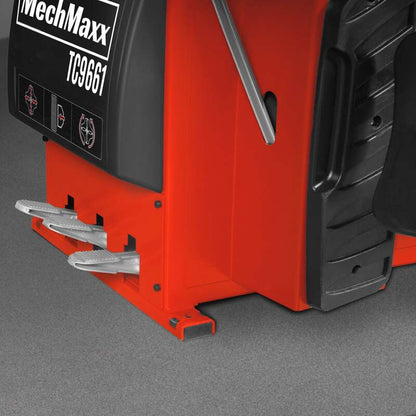MechMaxx 200027 Swing Arm Tire Changer with Assist Arm & Bead Blaster – 10–24" Rim Capacity