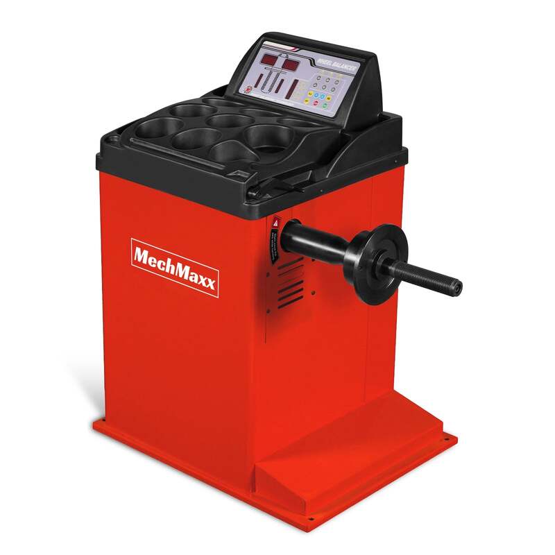 MechMaxx 200009 WB855 Wheel Balancer – 10–24" Rim Tire Balancing Machine with 40mm Shaft