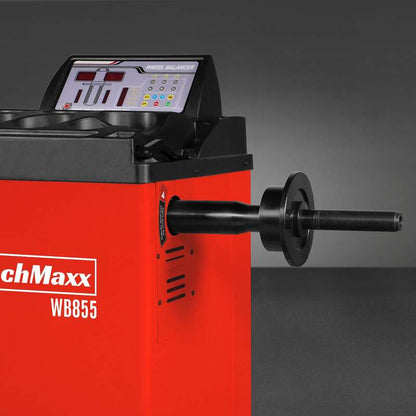 MechMaxx 200009 WB855 Wheel Balancer – 10–24" Rim Tire Balancing Machine with 40mm Shaft