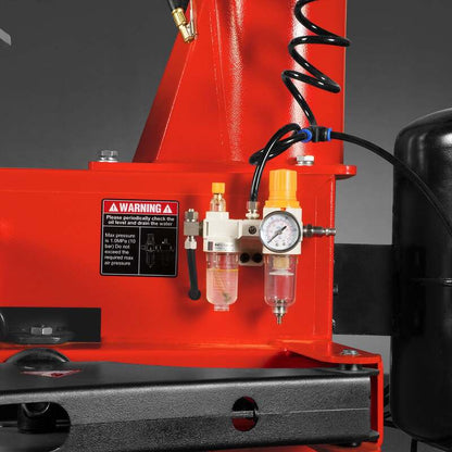 MechMaxx 200002 TC966 Tire Changer – 10–24" Rim Swing Arm Tire Machine with Bead Blaster