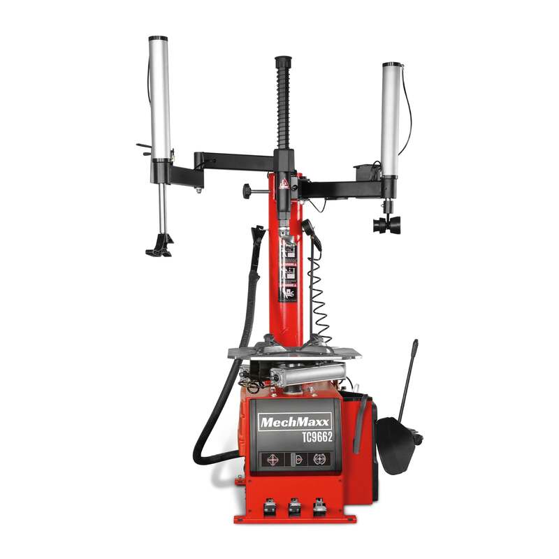 MechMaxx 200005 TC9662 Tire Changer – 10–24" Rim Swing Arm Tire Machine with Double Assist Arms & Bead Blaster