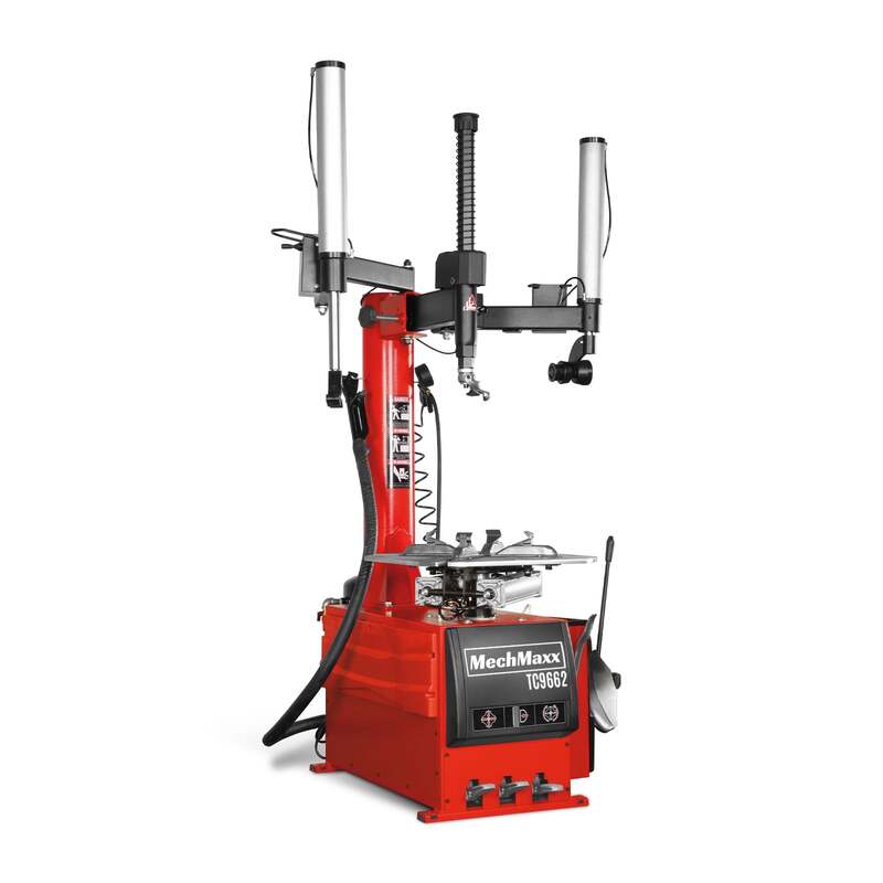 MechMaxx 200005 TC9662 Tire Changer – 10–24" Rim Swing Arm Tire Machine with Double Assist Arms & Bead Blaster