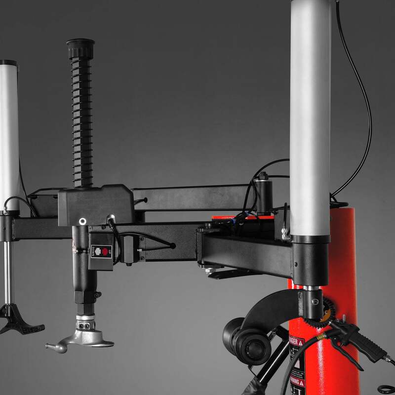 MechMaxx 200005 TC9662 Tire Changer – 10–24" Rim Swing Arm Tire Machine with Double Assist Arms & Bead Blaster
