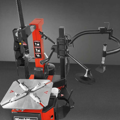 MechMaxx 200028 TC9682 Tilt-Back Tire Changer – 12–26" Rim Wheel Changer with Assist Arm & Bead Blaster