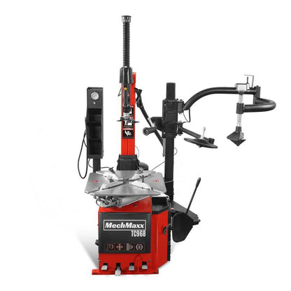 MechMaxx 200028 TC9682 Tilt-Back Tire Changer – 12–26" Rim Wheel Changer with Assist Arm & Bead Blaster