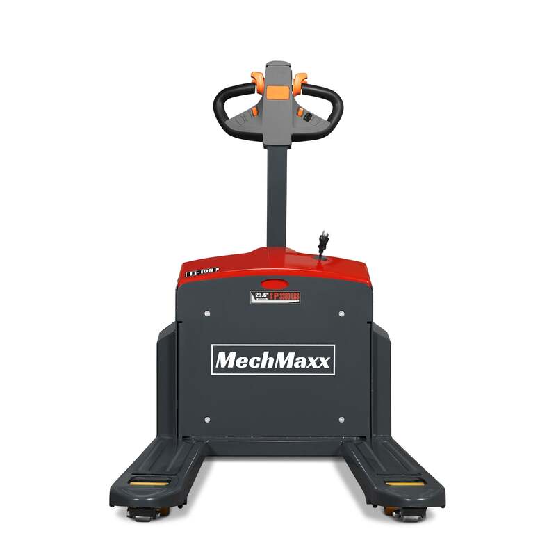 MechMaxx 202003  Pallet Jack  – EPT33 3300 lb Lithium Battery Walkie Pallet Truck 45" Forks