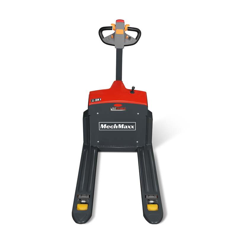 MechMaxx 202011 EPT44 Electric Pallet Jack 4400 lb Lithium Battery Walkie Pallet Truck 45" x 27" Forks
