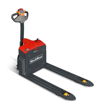 MechMaxx 202011 EPT44 Electric Pallet Jack 4400 lb Lithium Battery Walkie Pallet Truck 45" x 27" Forks