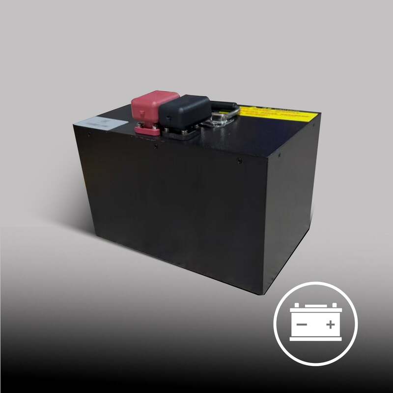 MechMaxx 202011 EPT44 Electric Pallet Jack 4400 lb Lithium Battery Walkie Pallet Truck 45" x 27" Forks