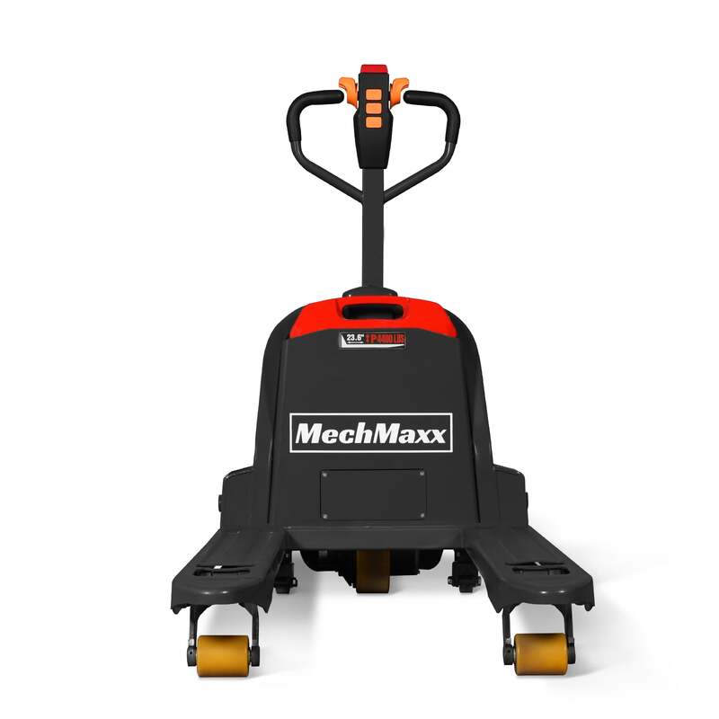 MechMaxx 202002 Electric Pallet Jack – 4400 lb Lithium Battery Walkie Pallet Truck with 45" Forks