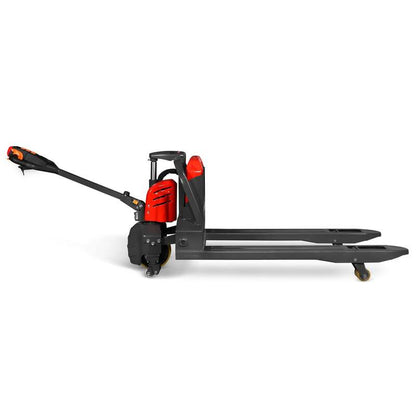 MechMaxx 202002 Electric Pallet Jack – 4400 lb Lithium Battery Walkie Pallet Truck with 45" Forks