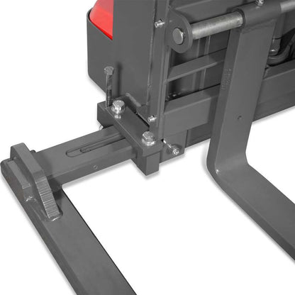 MechMaxx 202010 F33-118S Electric Straddle Stacker 3300 lb Capacity 118" Lift Adjustable Forks & Legs (SKU: 202010)