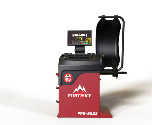 Fortisky FWB-8823 2D Car Wheel Balancer Self-Calibration w/Laser Light FWB-8823