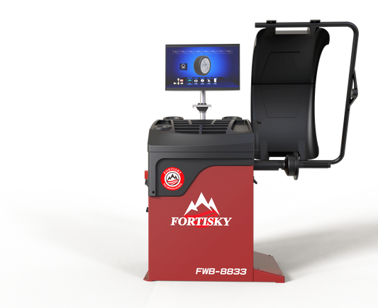 Fortisky FWB-8833 3D Millimeter Wave Radar Wheel Balancer Dynamic Display Screen Laser Light