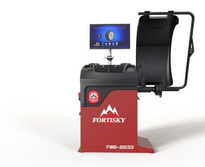 Fortisky T2-8833 Leverless Center Post Tire Changer Fully Automatic Combo