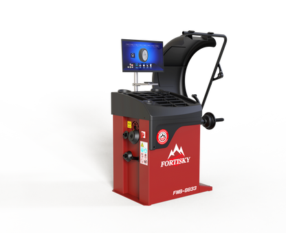 Fortisky 1670-8833 Tilt Back Tire Changer & Dynamic Display Screen Wheel Balancer Combo