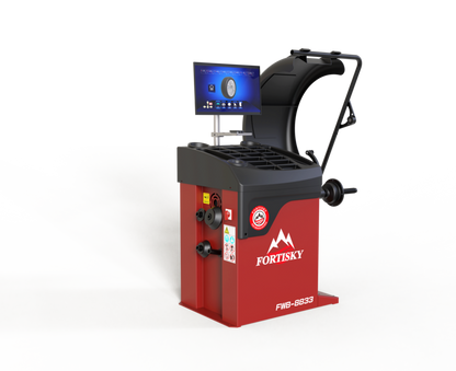 Fortisky T2-8833 Leverless Center Post Tire Changer Fully Automatic Combo