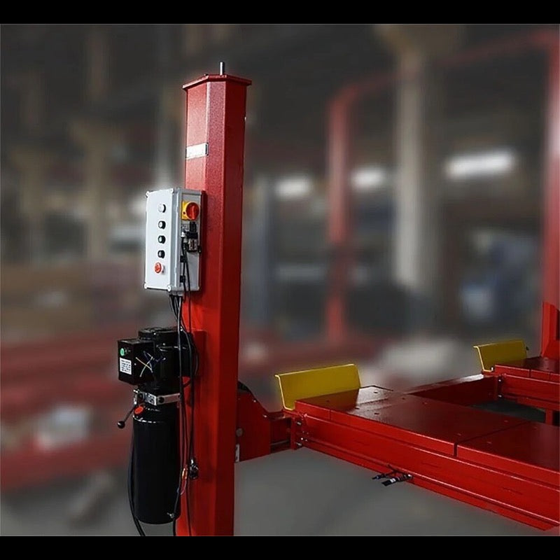 Katool KT-4H150, 4 Post Alignment Lift 15,000 lb - Rolling Jack Included
