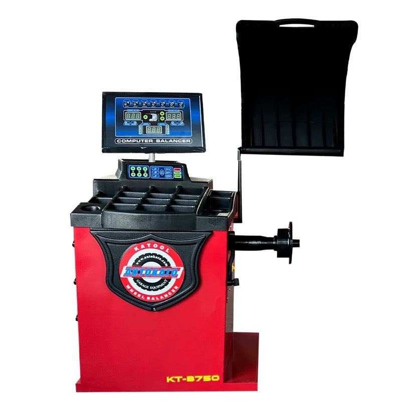 Katool KT-B750 Wheel Balancer - Laser & Automatic Ruler