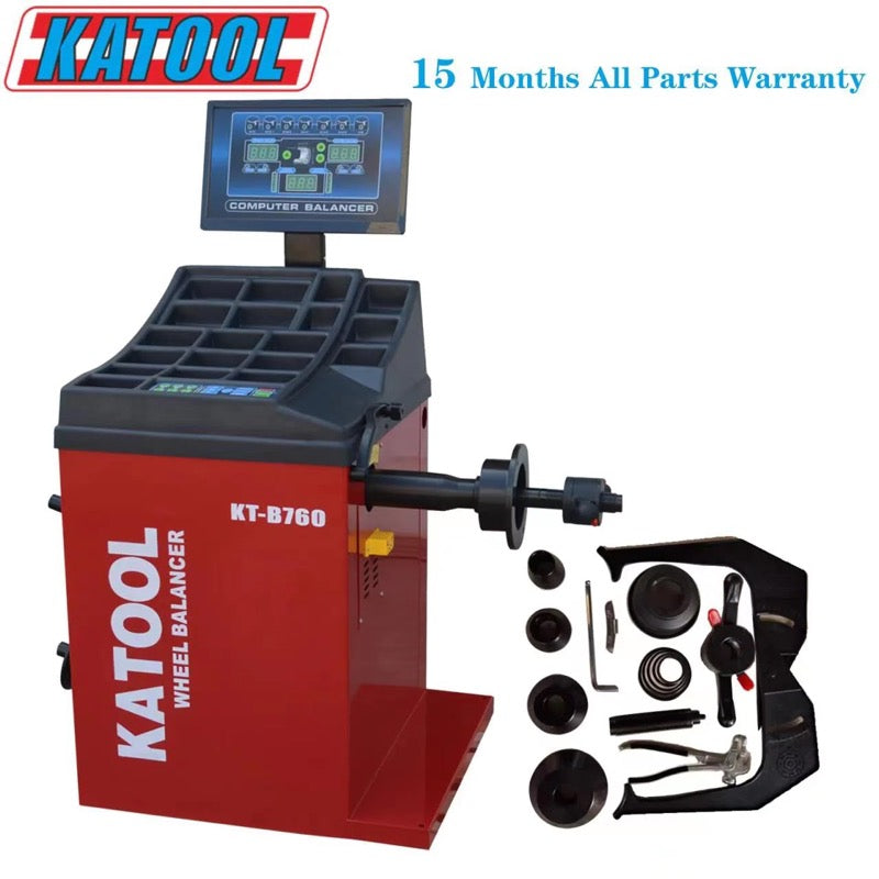 Katool KT810 & KT-B760 Tire Changer and Wheel Balancer combo