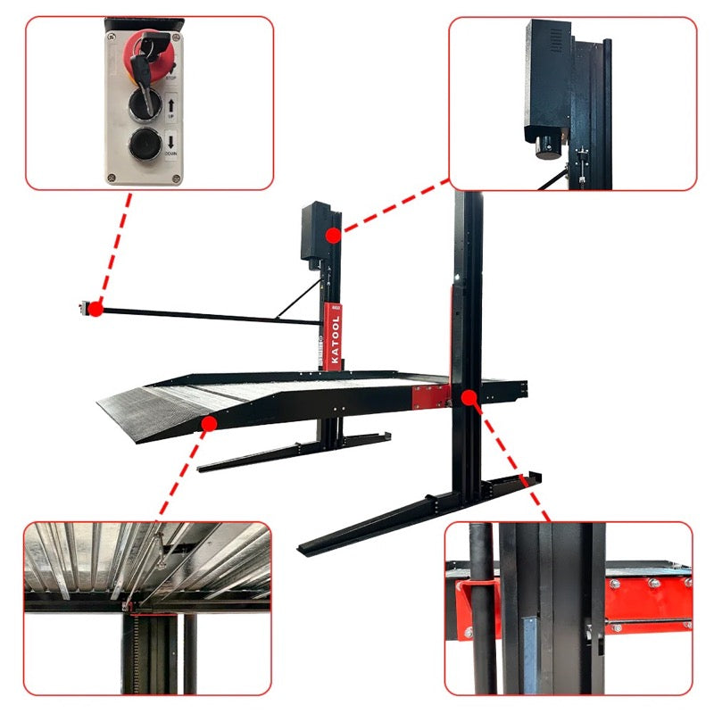 Katool KT-P2700 - 6600lb Storage Lift