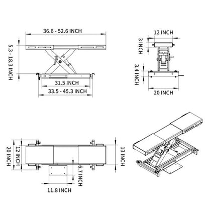 Katool KT-RJ50 Rolling Jack