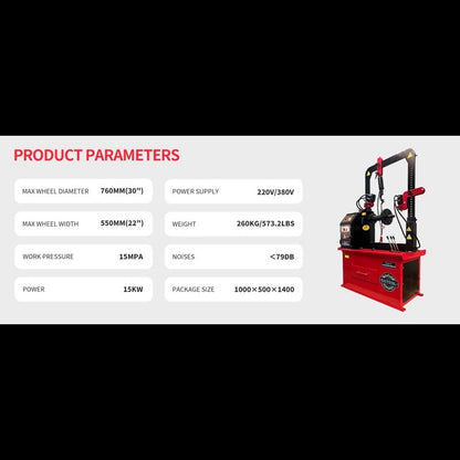 Katool KT-WL70 Rim Straightening Machine