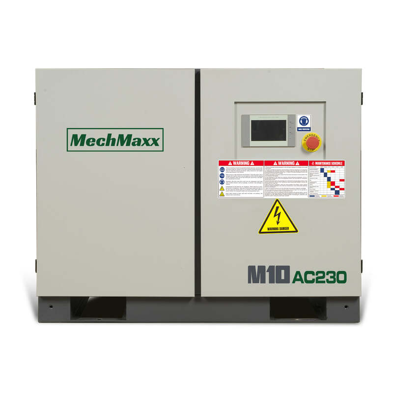 MechMaxx 300001 10HP Rotary Screw Air Compressor – 32.8 CFM Industrial Air System