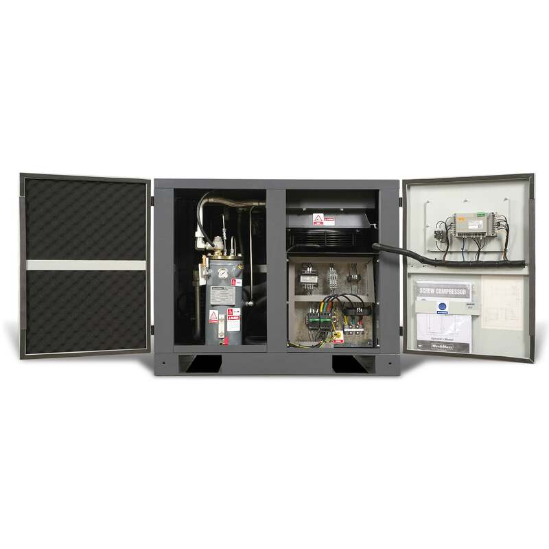 MechMaxx 300001 10HP Rotary Screw Air Compressor – 32.8 CFM Industrial Air System